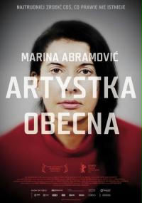 Plakat filmu Marina Abramović - artystka obecna